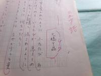 大橋千晶詩稿「歩く」2枚完