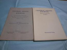 Central Asiatic journal international periodical for the languages, literature, history and archaeology of Central Asia Vol. 1, Nr. 1 (1955)-Vol. 32, Nr.3-4（1988）（Vol. 12, Nr. 4欠）（97冊）