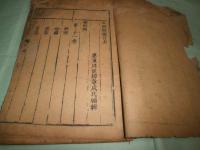 五經類編 卷4-5・巻6-9・巻21〈残本3冊）（線装）