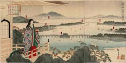 近江八景全図　石山より見る