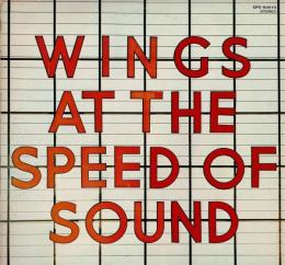【LPレコード】 WINGS AT THE SPEED OF SOUND