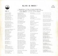 【LPレコード】 ELVIS IS BACK！　エルヴィスが帰ってきた！