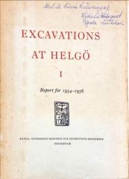 Excavations at Helgö. Report for 1954 - 1956