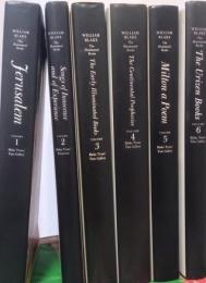 William Blake   The Illuminated Books 6vols.（ウィリアム・ブレイク　詩画集　揃6冊）