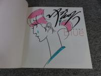 中村佑介　Blue　「直筆イラスト・サイン入り」