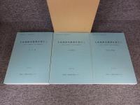 大坂城跡発掘調査報告1　全3冊揃「本文編　自然科学・考察編　写真図版編」大阪府庁舎・周辺整備事業に伴う埋蔵文化財発掘調査報告書