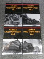 グランドパワー2019年2月、4月、5月、6月号別冊　ドイツIV号戦車（Vol.1/Vol.2/Vol.3/Vol.4)　計4冊