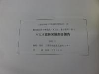 六大A遺跡発掘調査報告 ＜一般国道23号中勢道路（8工区）建設事業に伴う＞