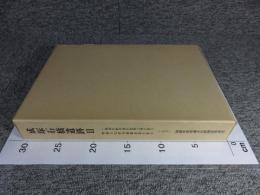 成塚石橋遺跡2　一級河川蛇川河川改修工事に伴う埋蔵文化財発掘調査報告書2