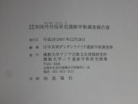 日中/中日共同 丹丹烏里克遺跡学術調査報告書