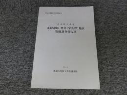 奈良県天理市布留遺跡豊井(宇久保)地区発掘調査報告書 ＜考古学調査研究中間報告＞