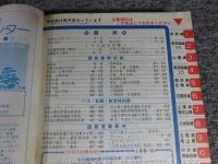 交通公社の全国小型時刻表　1981年1月　冬の臨時列車ご案内