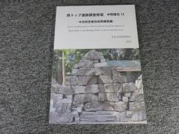 西トップ遺跡調査修復 : 中間報告11　―中央祠堂躯体部再構築編―
