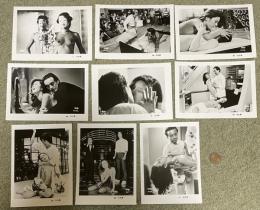 映画「白日夢」(1981年)宣伝スチール写真×9枚  ※谷崎潤一郎原作、佐藤慶/愛染恭子出演