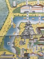 伊賀文化産業城落成記念 全国博覽会鳥瞰図