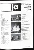 JA : The Japan architect　international edittion of shinkenchiku