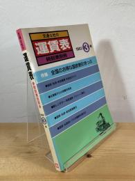 交通公社の運賃表