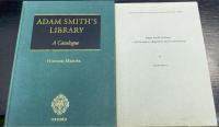 Adam Smith's Library: A Catalogue （水田洋から杉本俊朗宛謹呈署名本）・アダムスミスの蔵書（日本学士院紀要）第55巻第一号別刷　共　計2冊