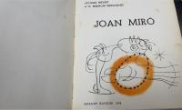 ジョアン・ミロ画集　Joan Miro　Jacques Prevert　（ジャック・プレヴェール）リトグラフ付