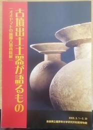 古墳出土土器が語るもの : オオヤマトの前期古墳資料展　奈良県立橿原考古学研究所附属博物館特別陳列図録第4冊