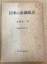 日本の金融統計　金融経済研究所叢書　別冊