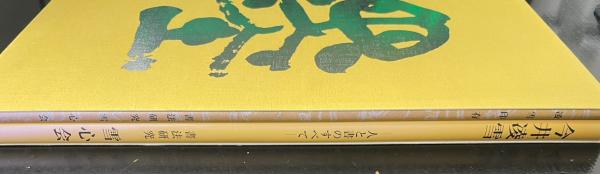 【非売品】「今井凌雪 - 人と書のすべて」書法研究 雪心会