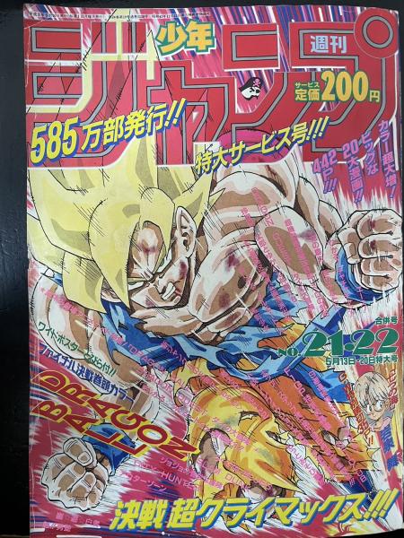 集英社 週刊少年ジャンプ 1991年 (平成3年) 21+22号特大号