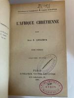 L'AFRIQUE CHRETIENNE.[2 Volumes: Tome premier et second].