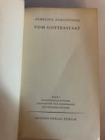 Vom Gottesstaat [Two Volumes]