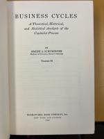 BUSINESS CYCLES：　A Theoretical, Historical, and Statistical Analysis of the Capitalist Process.
