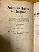 Praktisches Handbuch des Zeugdrucks. supplement band 1・2・dritter(schluss) BAND (スタッフ印刷の実践ハンドブック)  計3冊　独文　サンプル布貼付け多数