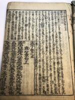 正文大綱孟子俚諺鈔　巻2・3・5　計3冊不揃い