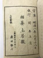 訴訟提綱　5冊