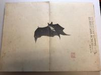 石蘭先生毛筆水墨画　3・4　合本1冊