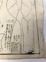 巾着　型紙　雄鳥