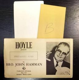 ＨＯＹＬＥ　presents PERIPATETIC FOURS by BRO.john hamman