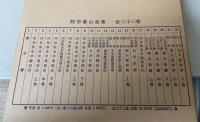 阿部泰山全集　全22巻のうち10巻欠の　計21巻