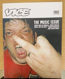 THE　MUSIC　ISSUE　VICE ：GRIME WAR IN SOMALIA / DRUM CIRCLES RAVES FOR THE DEAF / THRASH MASCOTS … AND STEVIE NICKS(VOLUME 1 NUMBER 9)