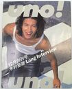 uno! (12月創刊号)　木村拓哉ロングインタビュー