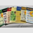 Dover CD-ROM & Book デザイン資料集7冊セット

Japanese Crests / Celtic Designs / Celtic Alphabets / Celtic Frames and Borders / 24 Art Deco Display Fonts / 24 Moderne Display Fonts / 24 Outline Display Fonts