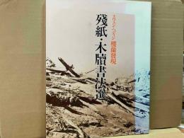 残紙・木片書法選　スウェン・ヘディン桜蘭発現　
