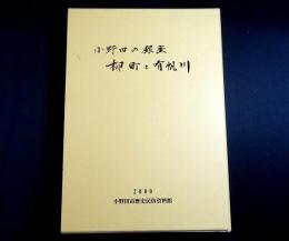 小野田の銀座　柳町と有帆川