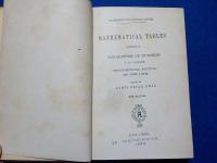英文　CHAMBERS'S　MATHEMATICAL  TABLES　　NEW  EDITION