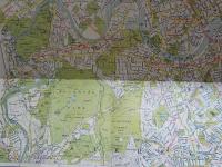 BACON'S  RUBY  MAP  of  LONDON  & SUBURBS 
WITH  INDEX AND STRANGER'S GUIDE