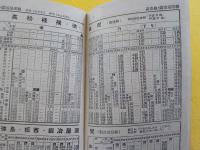 汽車時間表　山陽・山陰・四国