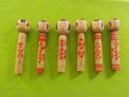 こけし　小林家６人の会（山形系こけし創始１２０周年記念）