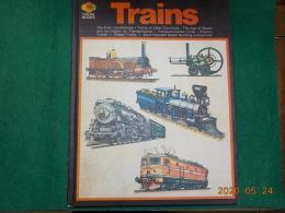 英文　Trains　(VISUAL BOOKS)