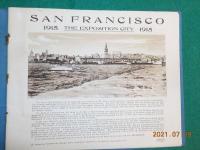英文　San Francisco and Vicinity ～THE EXPOSITION CITY　1915