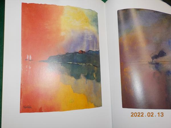 英文 EMIL NOLDE ～Unpainted Pictures（Watercolours 1938～1945