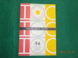 英文　TRAVELER'S GUIDE~
VENUES OF THE Ⅲ ASIAN GAMES TOKYO 1958
The 54th SESSION Internatonal Olympic Committee